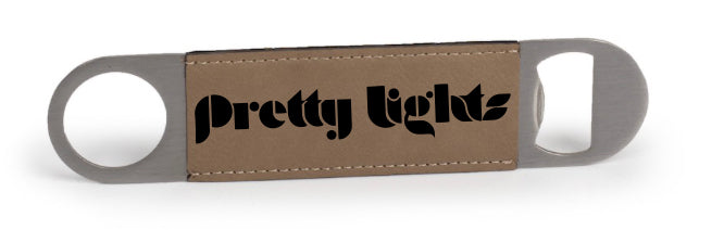 Pretty Lights- Leather Bottle Opener