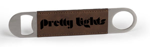 Pretty Lights- Leather Bottle Opener