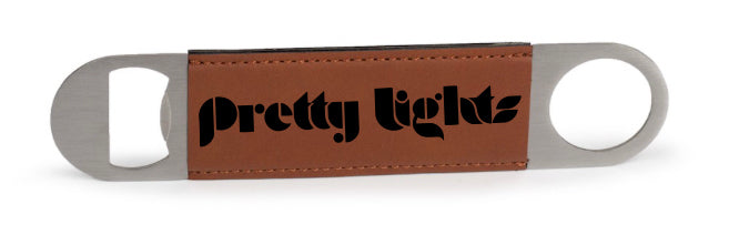 Pretty Lights- Leather Bottle Opener