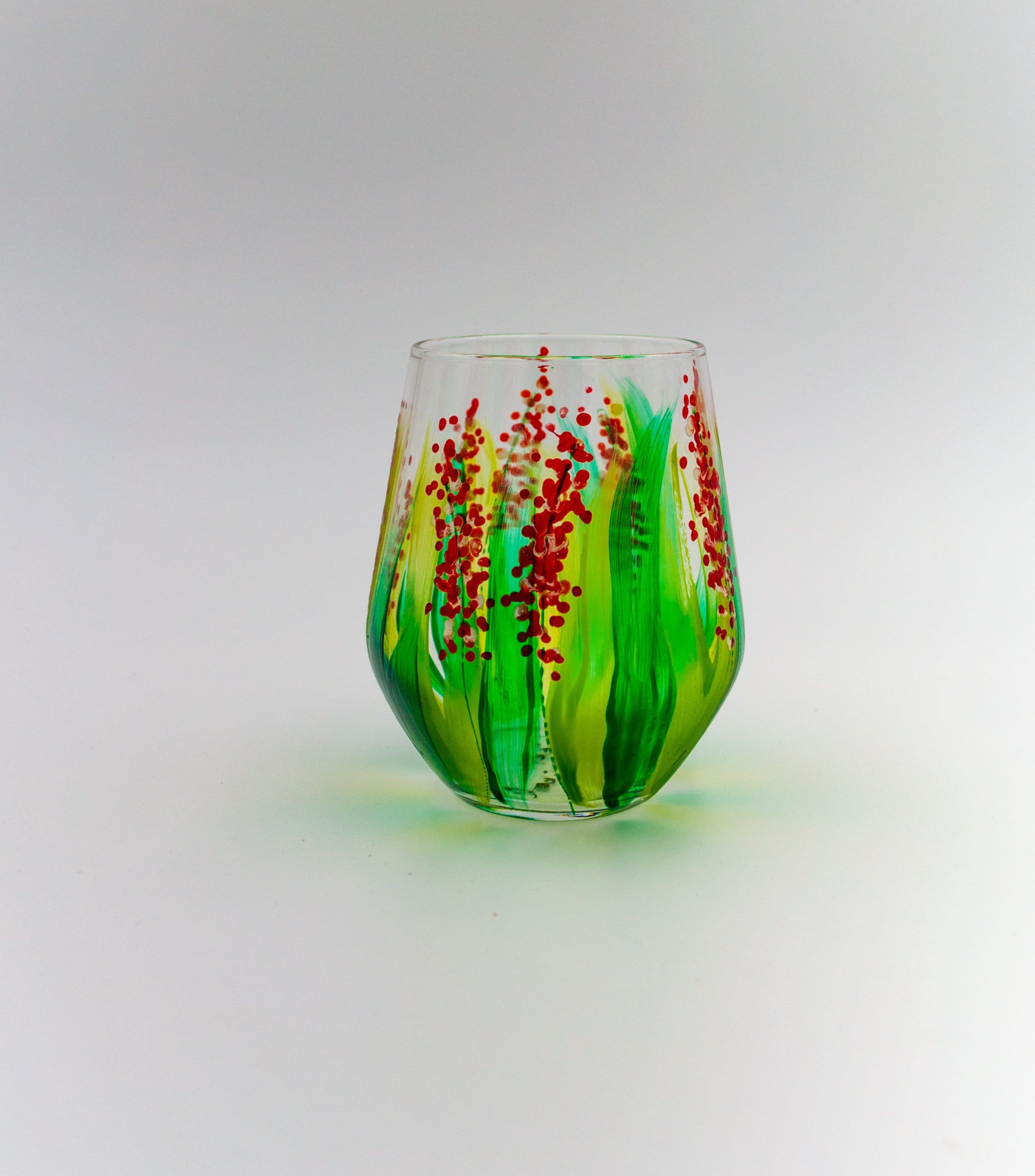 Flower Wineglass