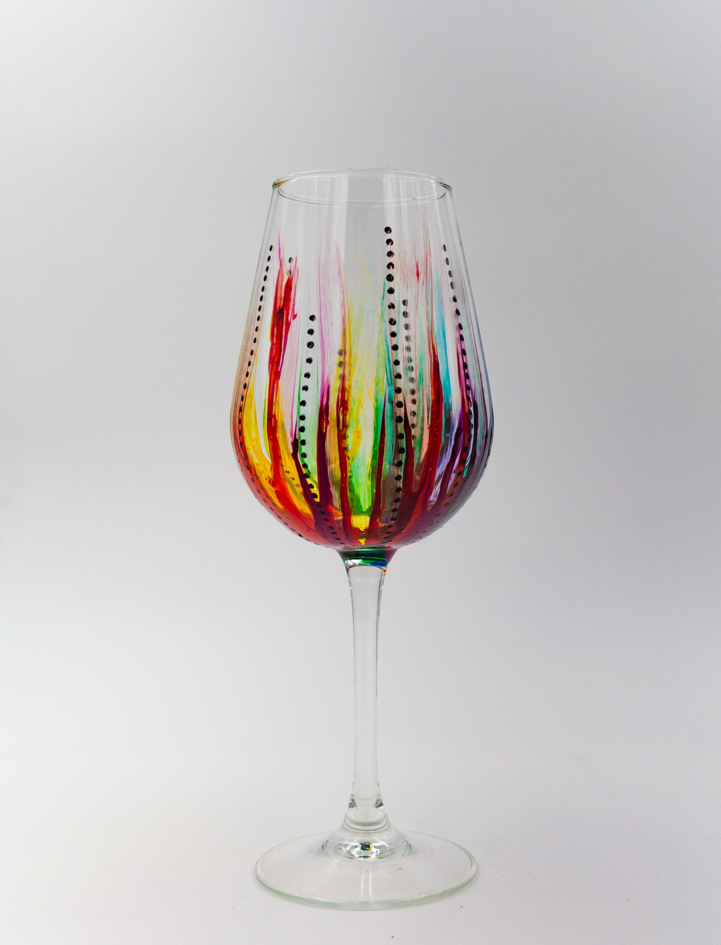 Abstract Wineglass