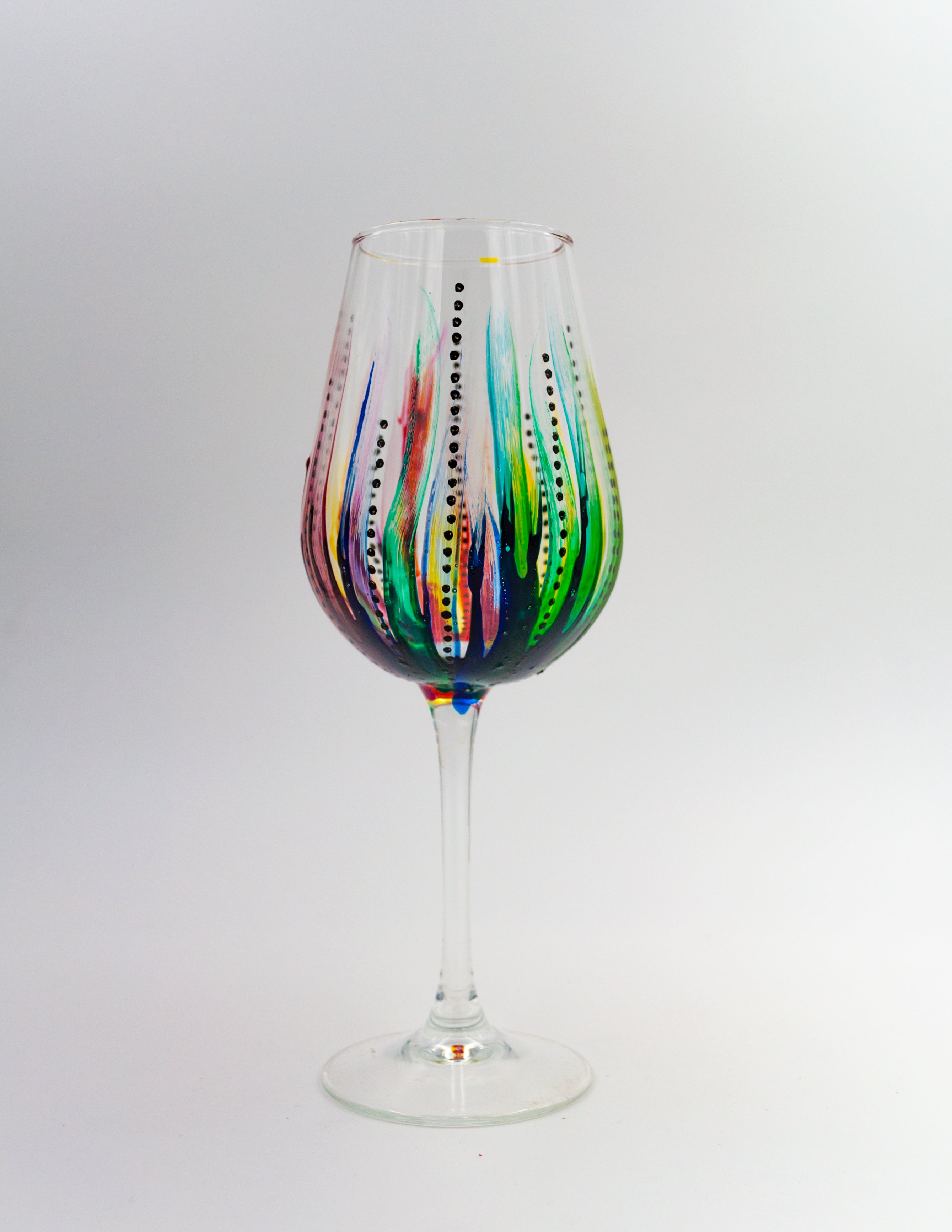 Abstract Wineglass