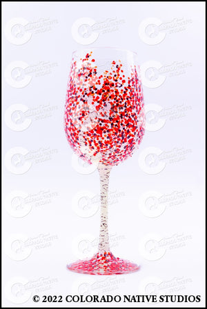 Aspen Wineglass Red Glassware